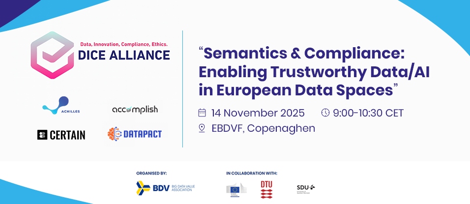 EBDVF 2025: “Semantics and Compliance for Trustworthy Data and AI in Europe”