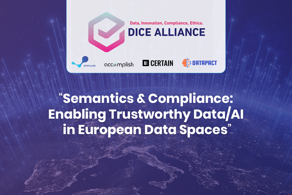 ACHILLES joins the DICE Alliance at EBDVF 2025: Semantics and Compliance for Trustworthy Data and AI in Europe